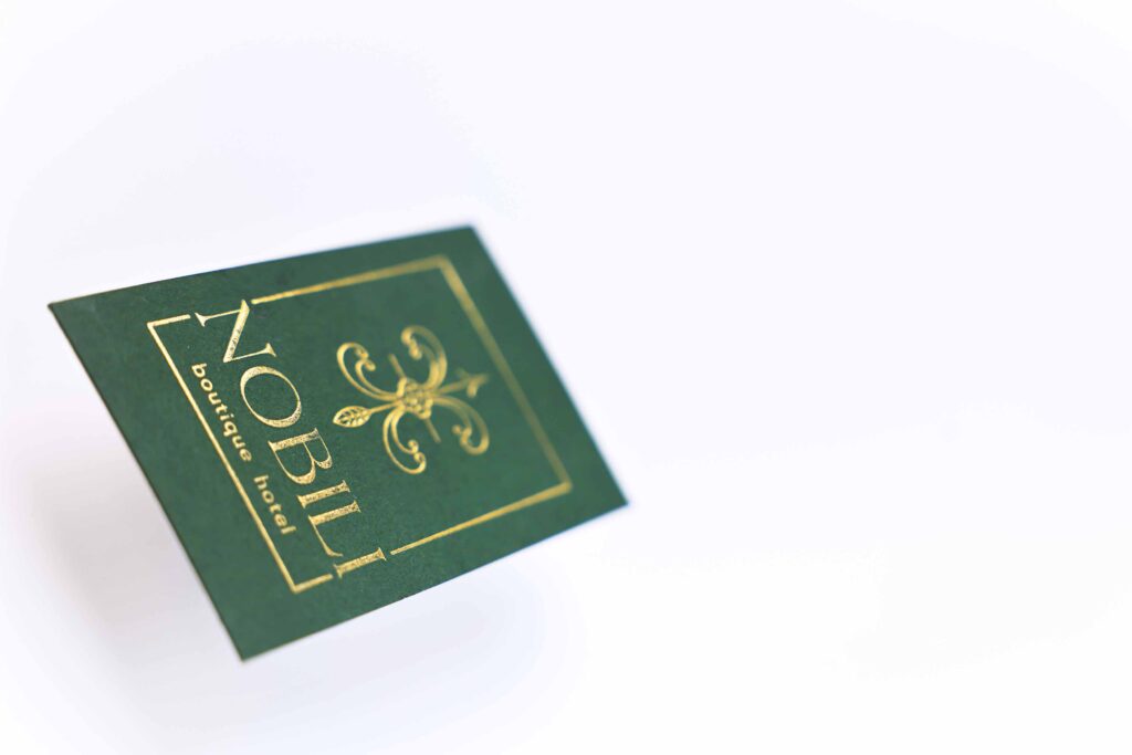 business card luxury