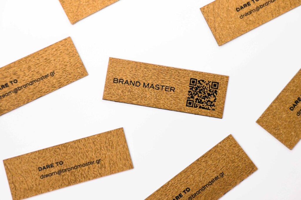 business card luxury
