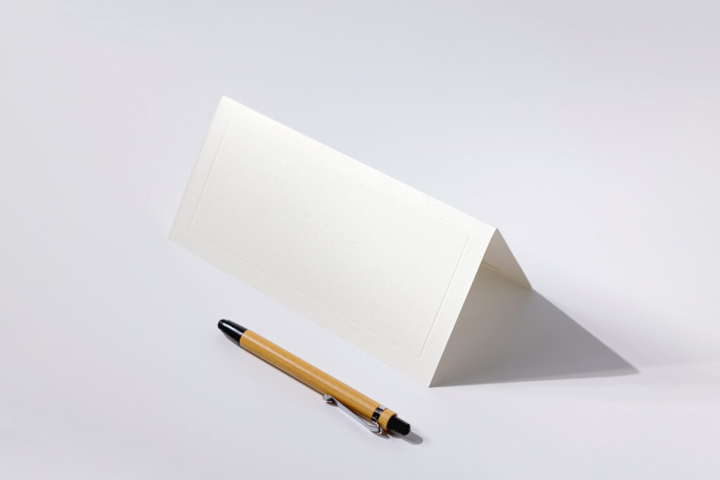informative card fold regular