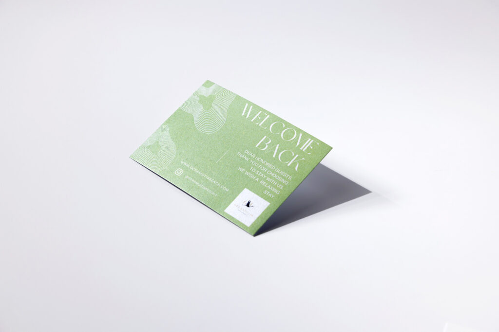 informative card premium medium