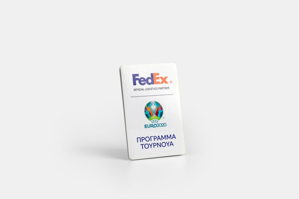 z fold card postal card fedex