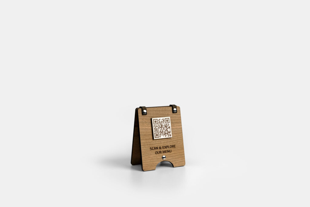 qr stand w electra palace