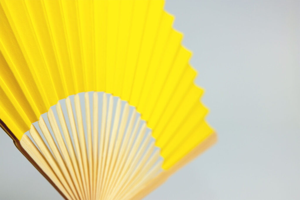 folding hand fan