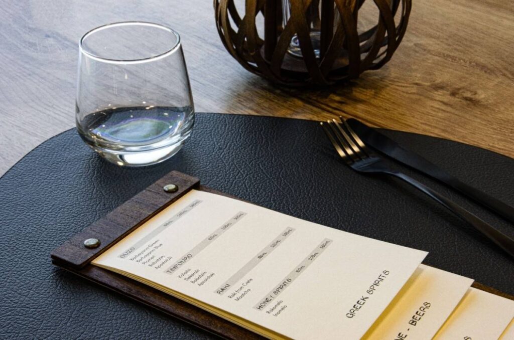 board menu wine beverages gitema
