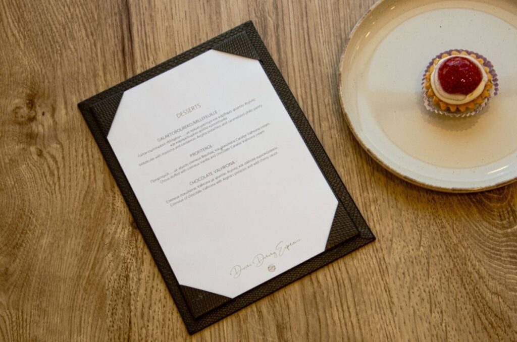 Board menu desserts breakfast zale
