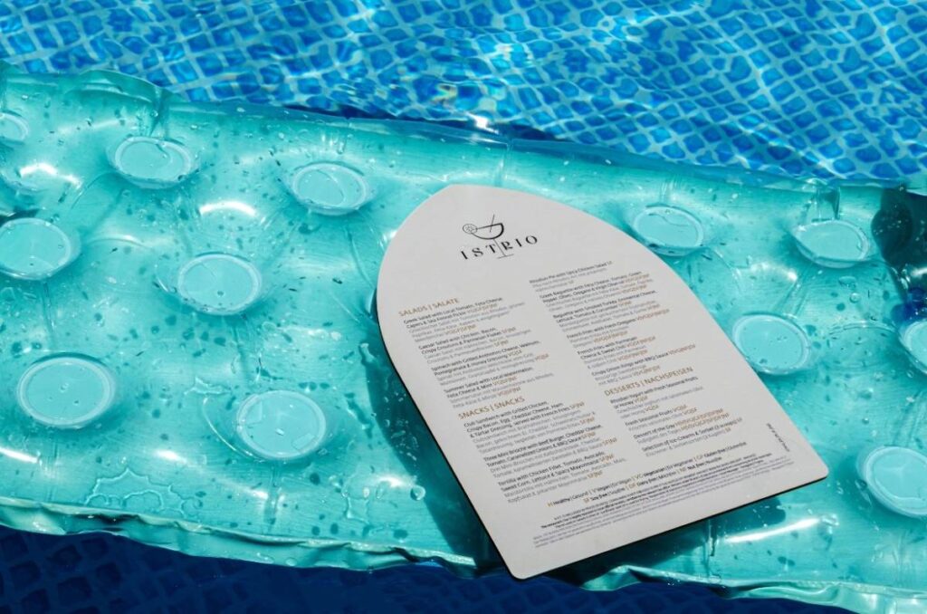 board menu pool istrio