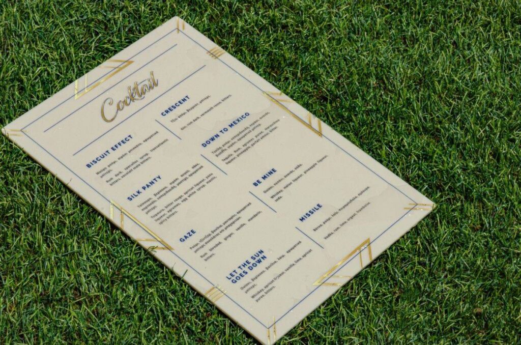 board menu pool horizon