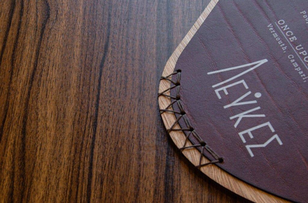 board menu wine beverages lefkes