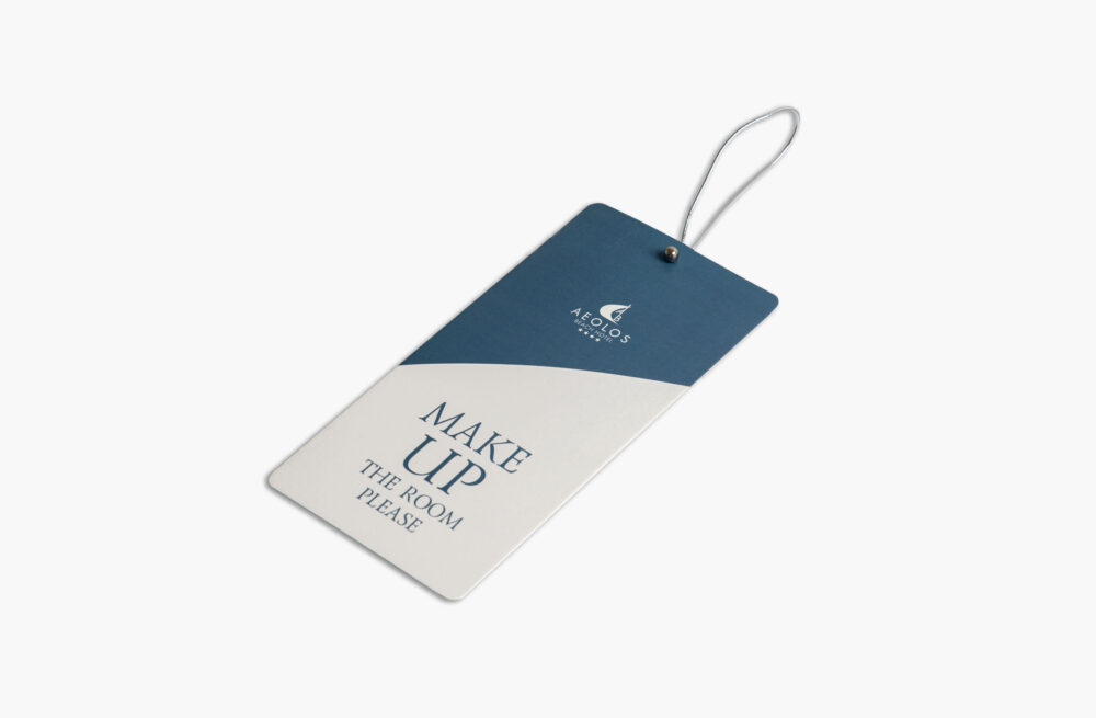 door hanger s aeolos beach hotel
