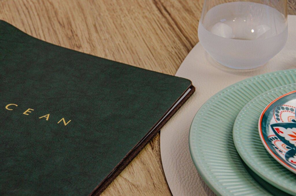 flexy cover menu food ocean daios