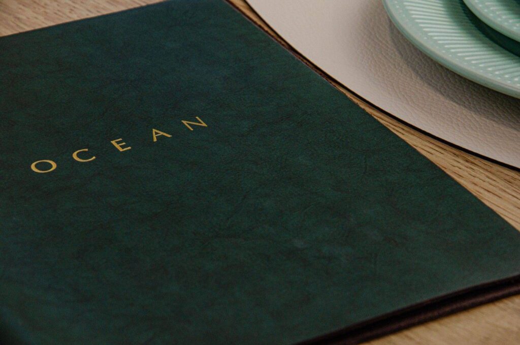 flexy cover menu food ocean daios