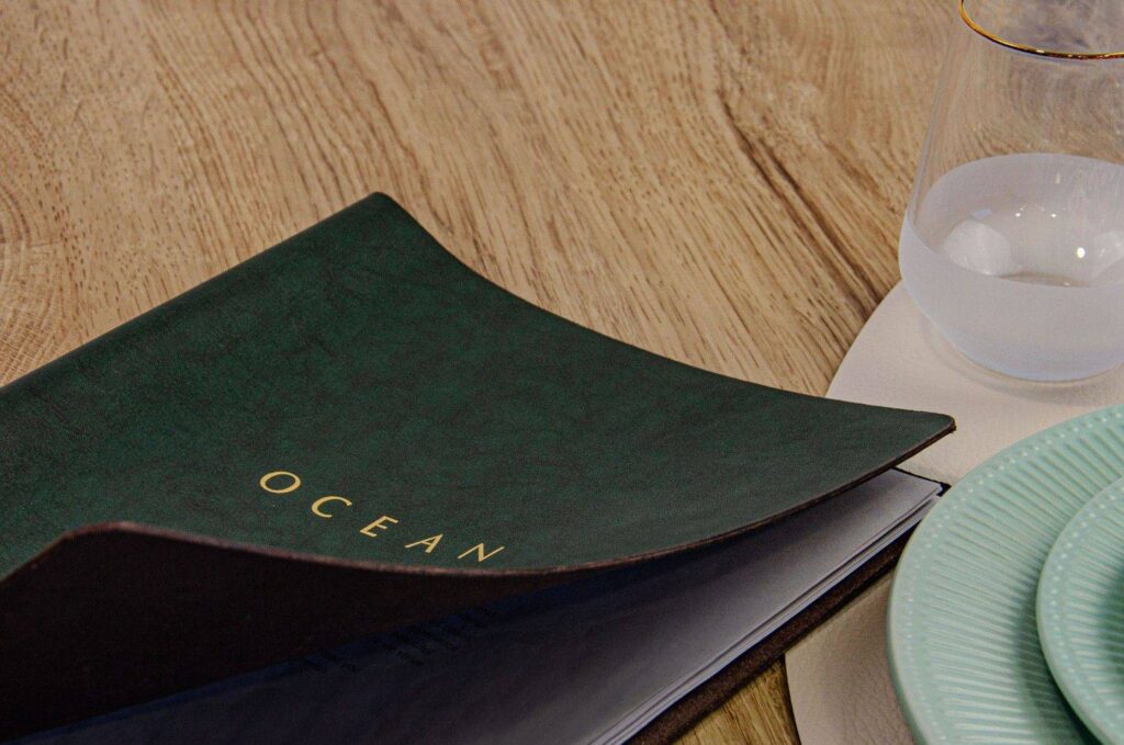flexy cover menu food ocean daios