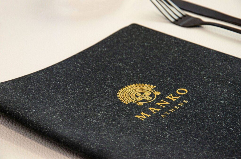 flexy cover menu food sample manko