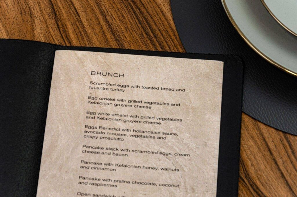 flexy cover menu food canale