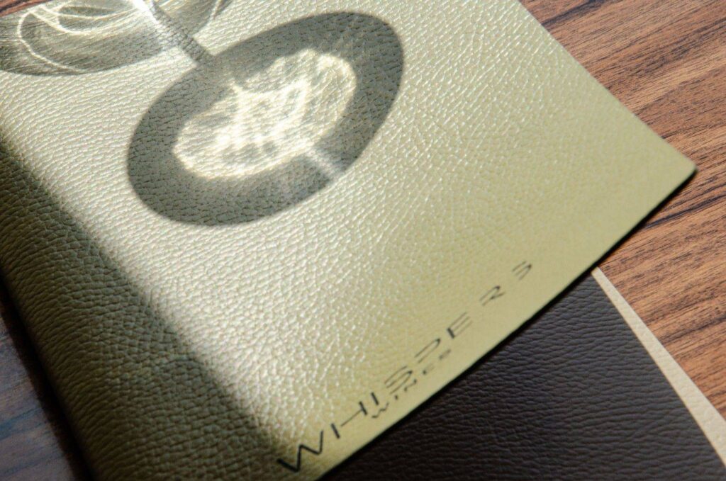 flexy cover menu wine bev bar whispers