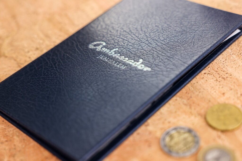 hard bill folder ambassador