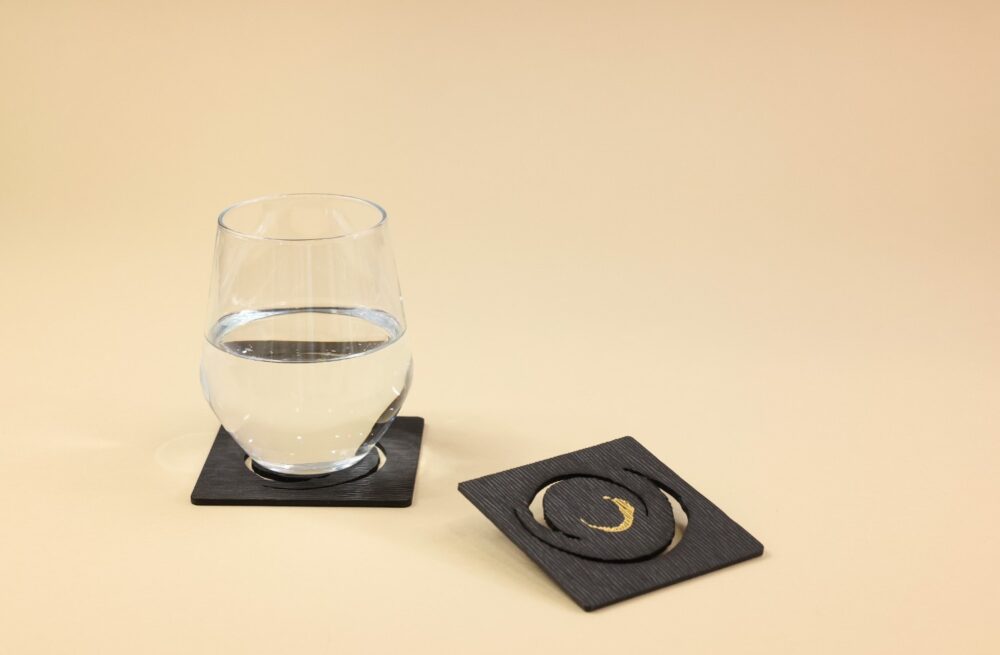 Laser-Cut Hard Coaster