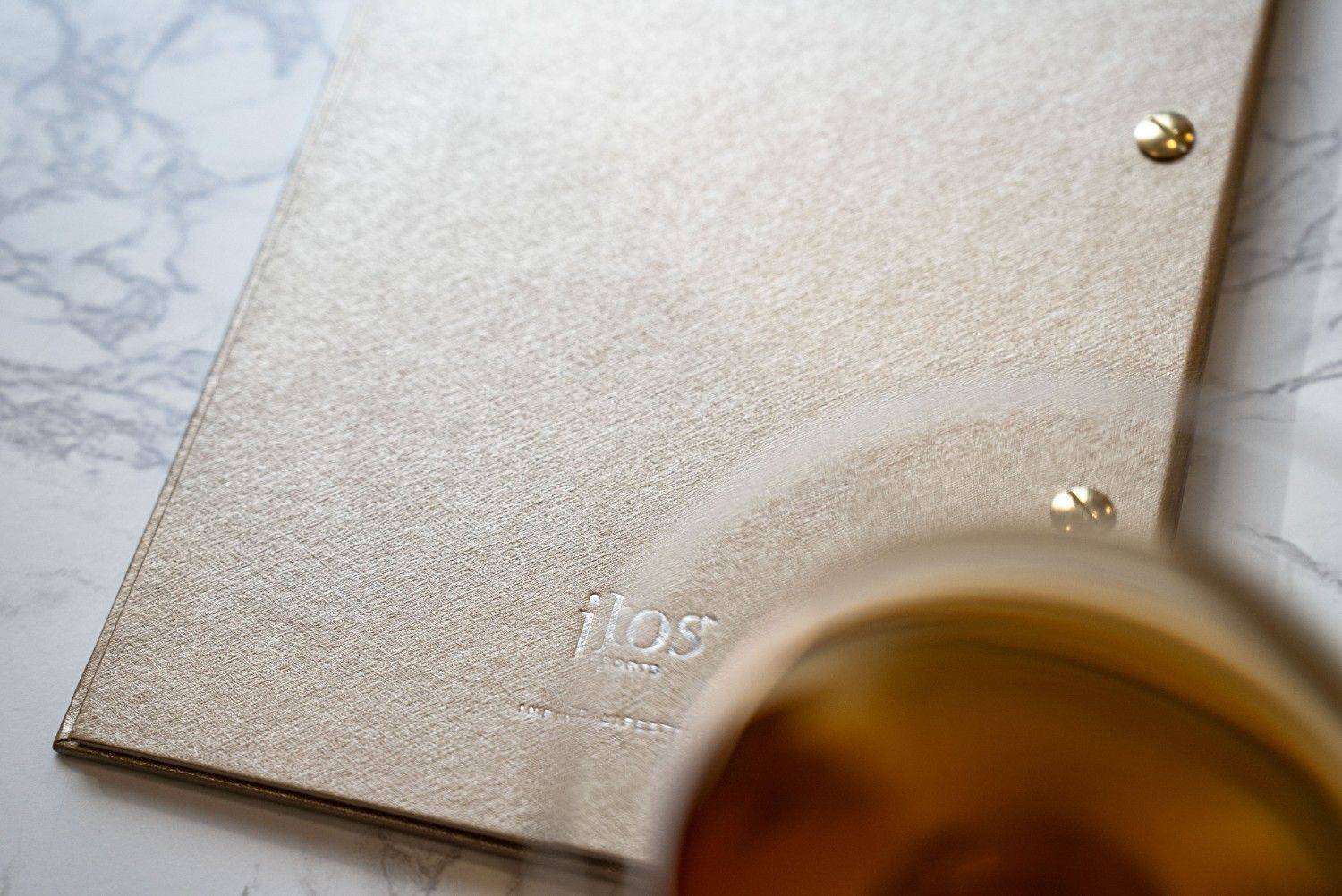 hard cover menu bev bar deluxe ikos