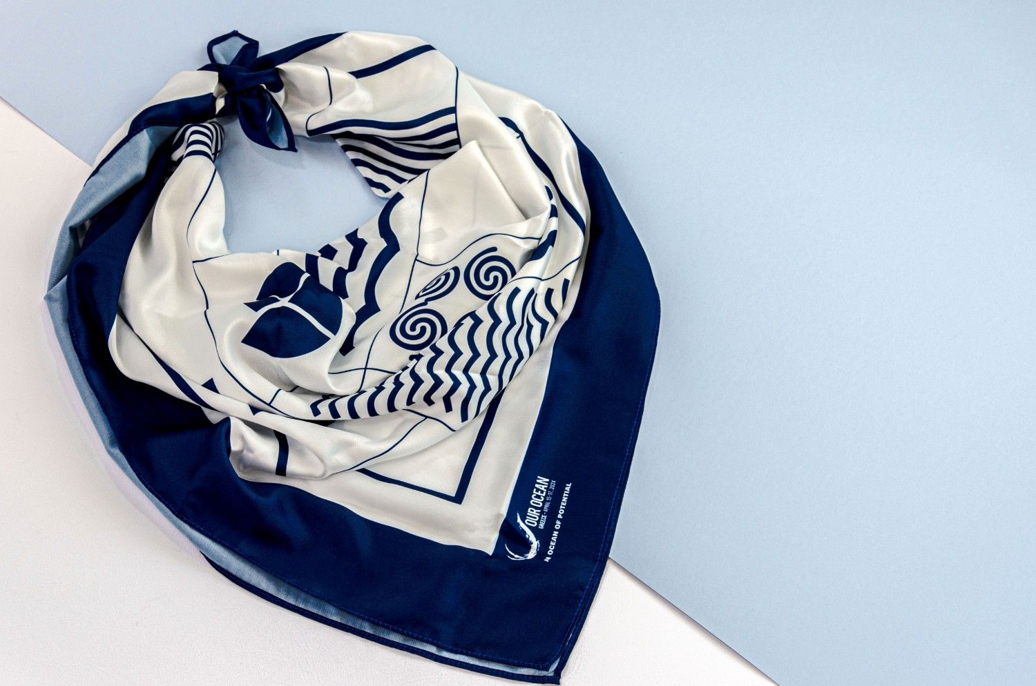 our ocean scarf