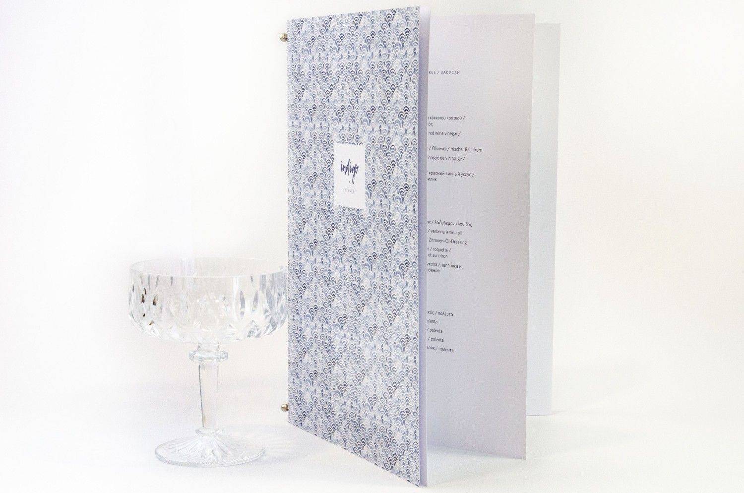 soft cover classic Marbella indigo